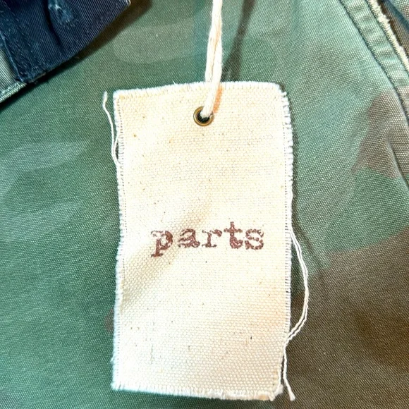 NWT PARTS Camo Cargo Shorts 34 - Picture 5 of 10